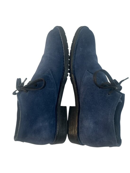 John Varvatos Blue Suede Chukka Boots Mens Size 10M F1183V3B. Worn lightly. Nice main image 8